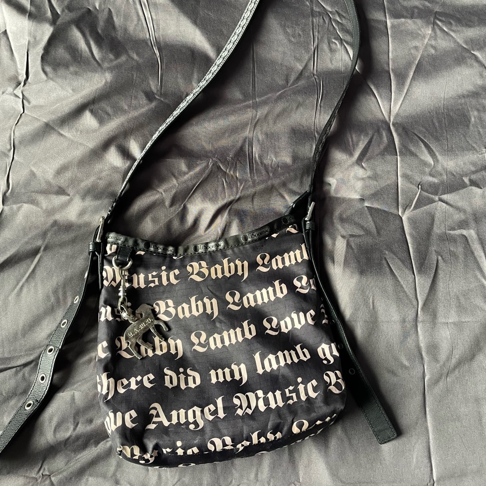 L.A.M.B. | LeSportsac Concert Bag - Guitar Strap Cross Body With Charm